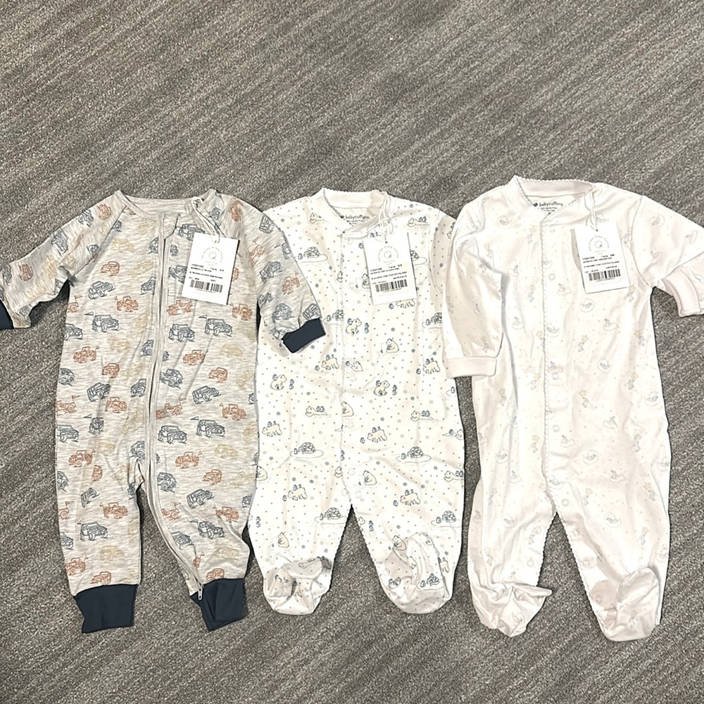 Set of 3 NWT babycottons outfits